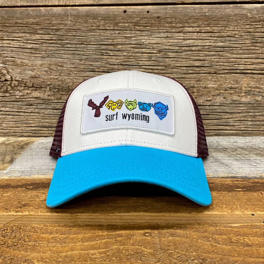 Surf Wyoming® Critters Trucker - Multi