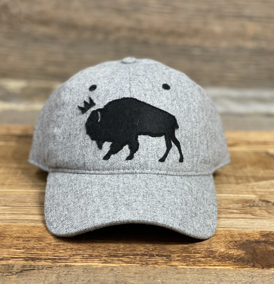 Surf Wyoming® King Tatanka - Allover Grey Wool