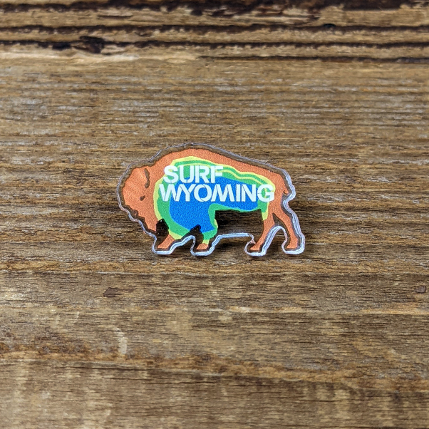 Surf Wyoming® Pin Bundle - 4 pack
