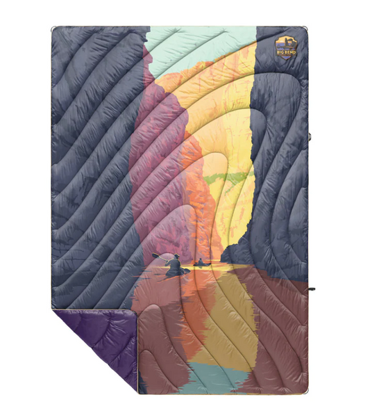 Rumpl Original Puffy Blanket - Big Bend National Park *limited edition