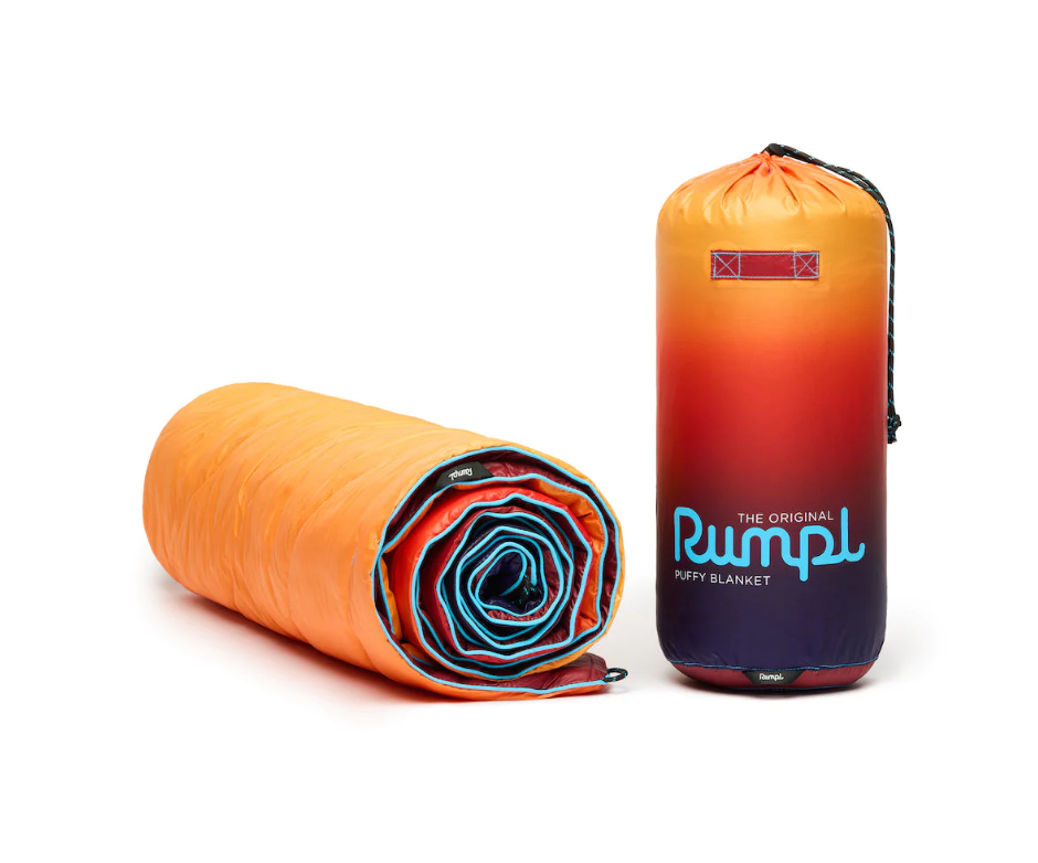 Rumpl Original Puffy Blanket - Pyro Fade