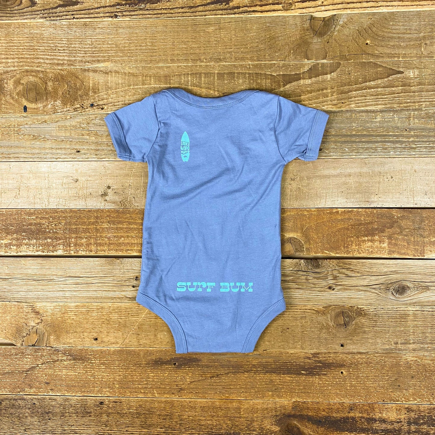 Infant Surf Wyoming® GLASSY Bison Onesie - Storm