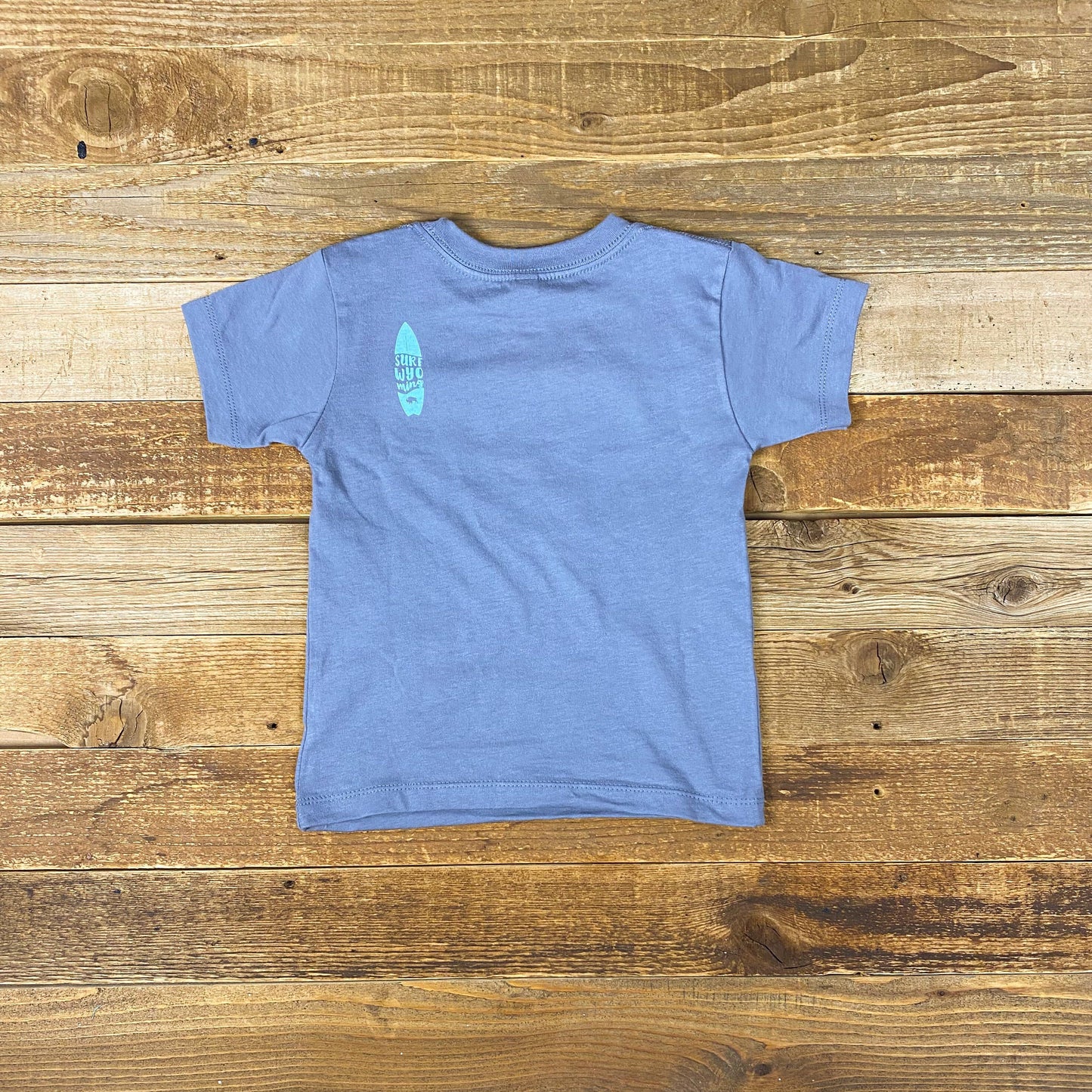 Youth Surf Wyoming® GLASSY Bison Tee - Storm