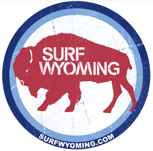 Surf Wyoming-Surf Wyoming® Sticker, National 2.0-