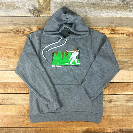 Unisex Bigfoot Hoodie - Heather Grey