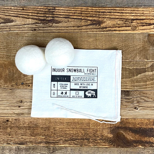 Surf Wyoming Indoor Snowball Fight - Set of 2 balls