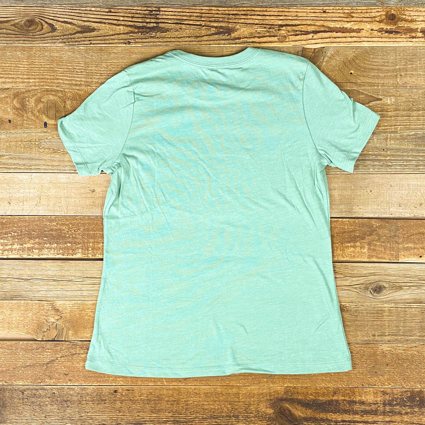 Women's Surf Wyoming® Bison O.G. Relaxed Fit Tee - Heather Sage
