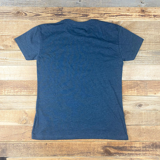 Women's Surf Wyoming® Bison Drip Tee [relaxed fit] - Charcoal