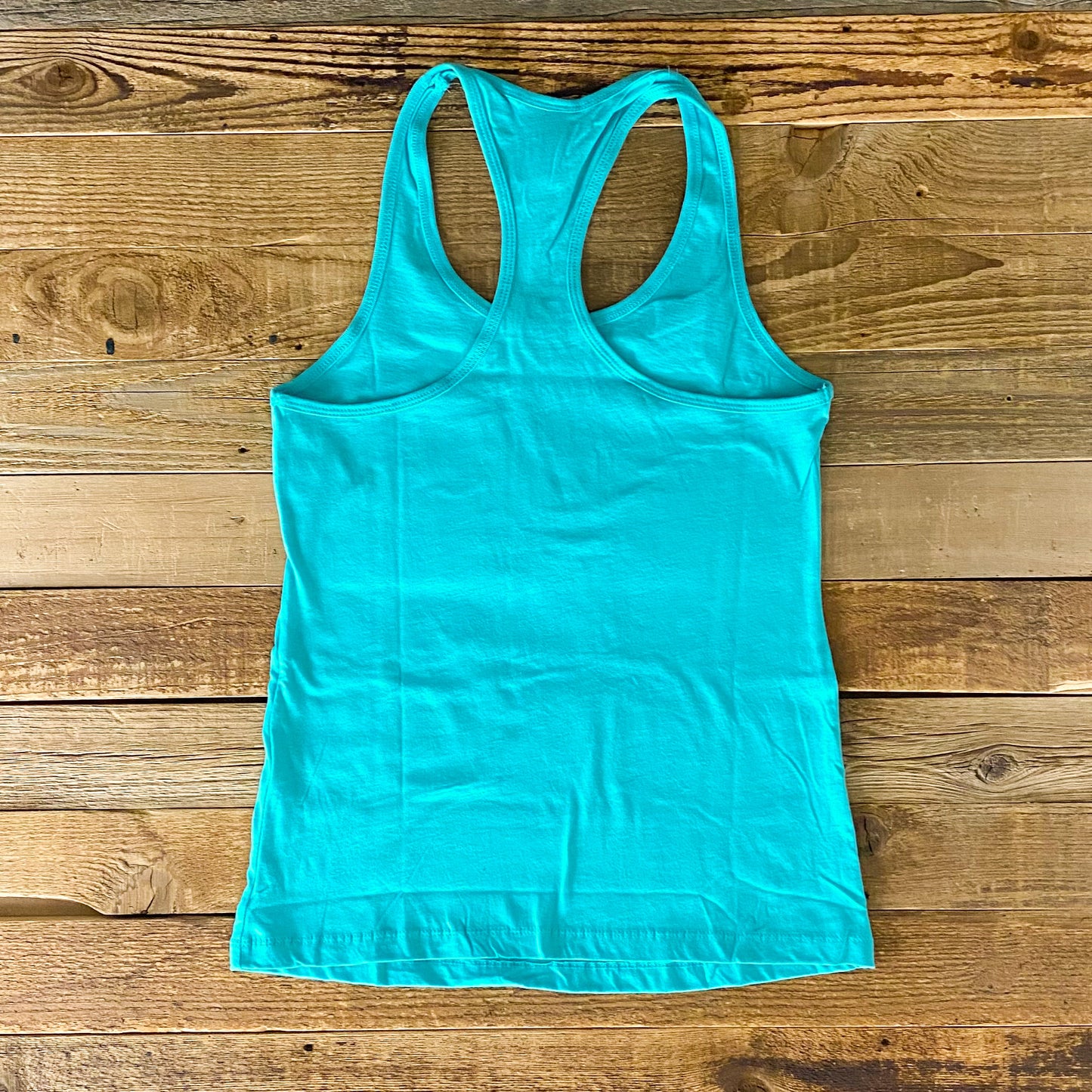 Women's Surf Wyoming® Bisonography Relaxed Fit Racerback Tank - Teal