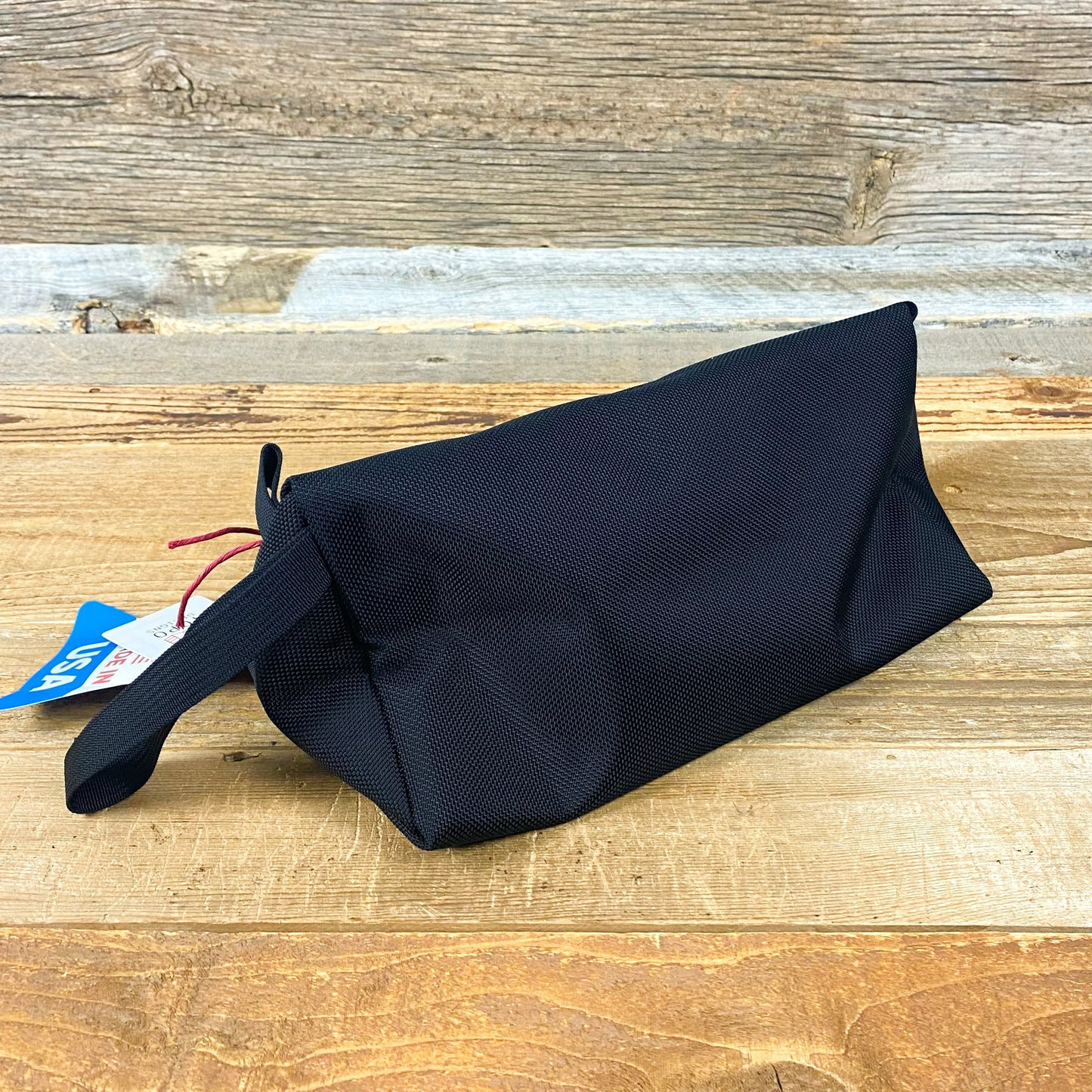 TOPO Premium Dopp Kit - Black Leather
