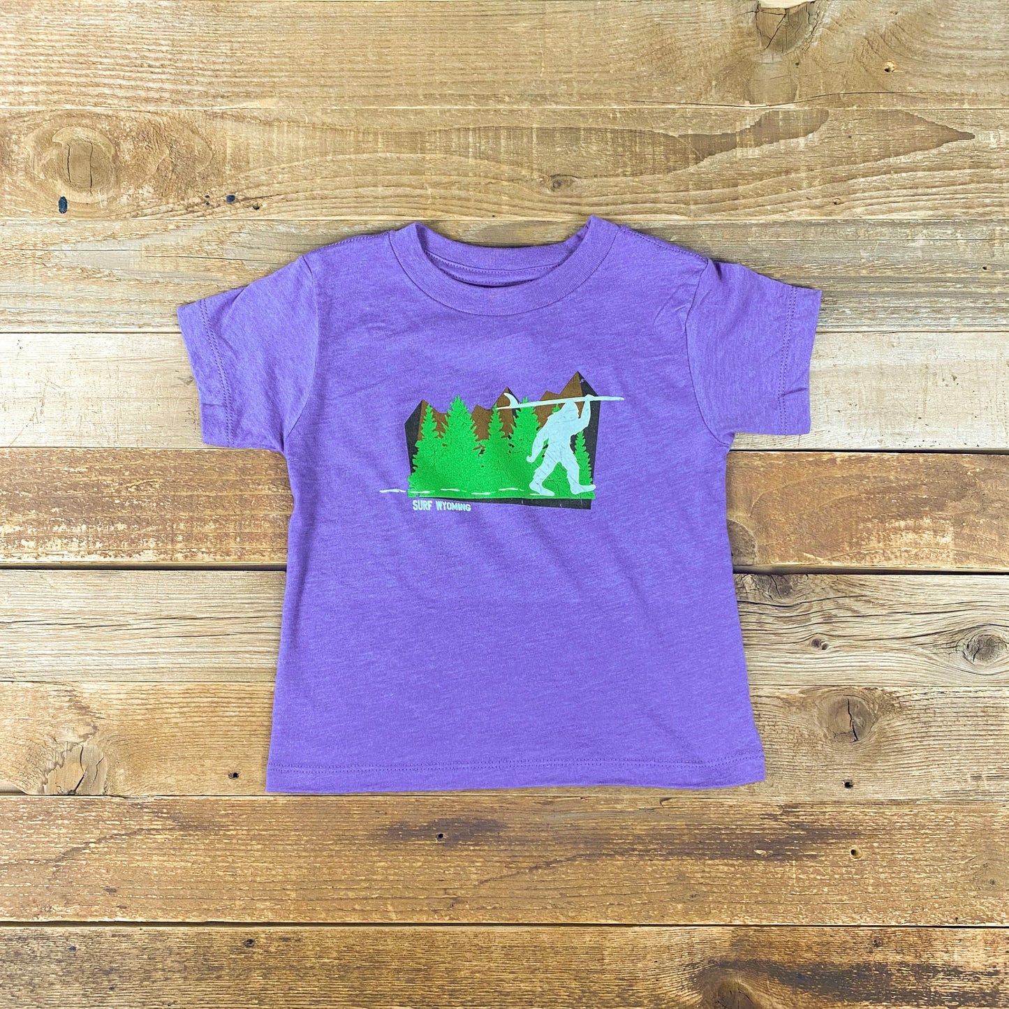 Toddler Bigfoot Tee - Team Purple