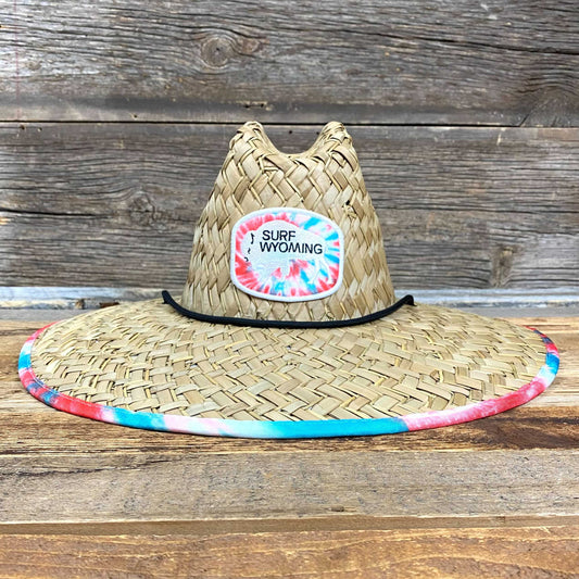 Unisex Straw Hat - Prismatic Splash